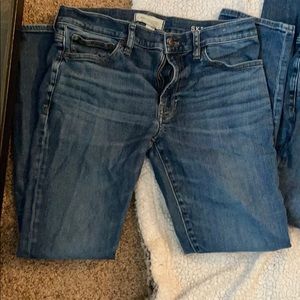 3 pairs of Madewell jeans